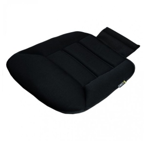Perna scaun Grand Comfort (poliester, pentru masina, spuma de memorie, sistem fixare scaun, 44x46x8 cm) CUSTO POL