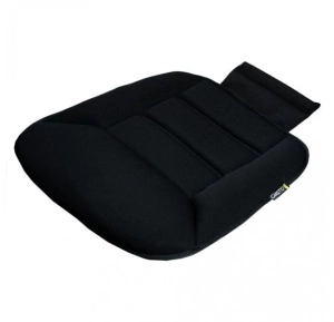 Perna scaun Grand Comfort (poliester, pentru masina, spuma de memorie, sistem fixare scaun, 44x46x8 cm) CUSTO POL