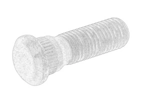 Pinul rotii (M12x1,5, lungime filet: 28,7mm, lungime: 45,2mm) potrivit LEXUS ES, GS, GX, IS C, IS III, LS, NX, RC, RX, SC, UX; TOYOTA 4 RUNNER III, 4 RUNNER IV, 4 RUNNER V, AURIS 0.4-5.0 10.82-