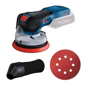 Polizor excentric / oscilant GEX 18V-125, motor fara perii, tensiune:18V, diametru disc: 125mm, amplitudine oscilatii: 2,5mm, ajustare turatie