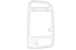 Rama oglinda Dreapta MERCEDES SPRINTER 3, 5-T, SPRINTER 3-T dupa 2006 - (906; 906) - Original OE
