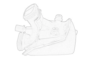 Rezonator aer OPEL ASTRA J, ASTRA J GTC dupa 2009 - Original OE