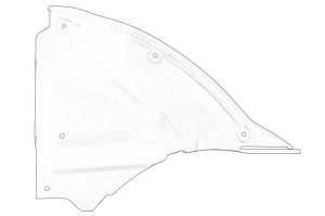 Scut motor Stanga BMW 3, 4 - (F30, F80; F32, F82; F33, F83) - Original OE