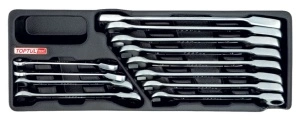 Set chei cu clichet Ratchet 8-19mm 12 piese TOPTUL