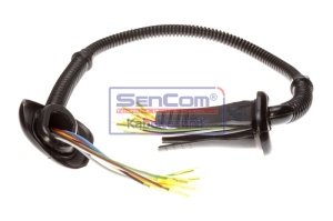 Set reparatie cabluri portbagaj AUDI A4 B6 2000-2004 - (570mm, numar pini: 7, cu capac, Dreapta/Stanga) - Img 2