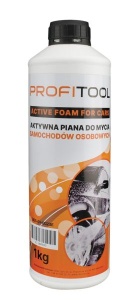 Spuma activa PROFITOOL, 1kg, pentru curatarea suprafetelor puternic macinate, autoturisme, sigur pt vopsea si elemente de cauciuc, fluid