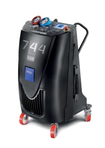 Statie umplere sistem A/C KONFORT 744, functionare cu: CO2, autoturisme (hibride: DA) TEXA