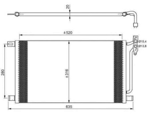 Supapa control AC MERCEDES SPRINTER 2-T, SPRINTER 3-T, SPRINTER 4-T 2000-2006 - (901, 902; 903; 904; 905) - Original OE - Img 1