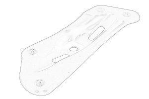 Suport fixare aripa Dreapta Fata SKODA OCTAVIA II 2004-2013 - (interior) - Original OE