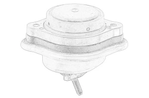 Suport motor , cauciuc-metal Dreapta BMW 3 1999-2005 - (E46) - Original OE