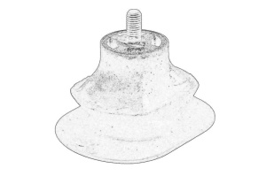 Suport motor Stanga/Dreapta Spate IVECO - Original OE