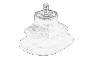 Suport motor Stanga/Dreapta Spate IVECO - Original OE