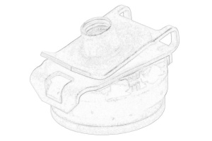 Suport reflector Stanga/Dreapta Fata AUDI TT 2007-2014 - Original OE