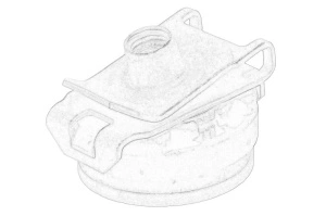 Suport reflector Stanga/Dreapta Fata AUDI TT 2007-2014 - Original OE