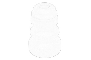 Tampon cauciuc suspensie Mijloc HYUNDAI I30; KIA CARENS IV, CEE'D, PRO CEE'D dupa 2011 - Original OE