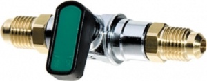 Adaptor sistem climatizare aer conditionat auto Conector 1/4 robinet cu bila ERRECOM