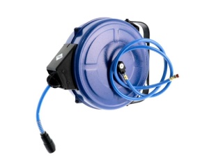 Bobina cu furtun de presiune AIRPRESS, poliuretan, presiune maxima: 15bar, diametru intrare: 8mm, lungime: 20m - Img 1
