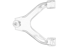 Brat suspensie roata Stanga/Dreapta IVECO DAILY VI dupa 2014 - (superior fata) - Original OE