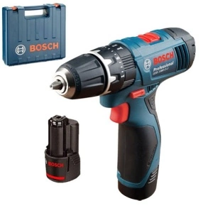 Burghiu electric cu acumulator GSB 120-LI 1,5-10mm, voltaj: 12V, torsiune maxima: 30Nm, 2 x 2 Ah Li-Ion BOSCH