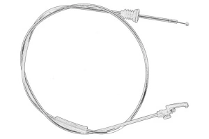 Cablu capota motor VW CALIFORNIA T6 CAMPER, MULTIVAN T6, TRANSPORTER T5 2003-2024 - Original OE