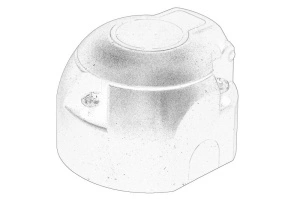 Capac carlig remorcare Fata VW TOUAREG 2002-2010 - Original OE