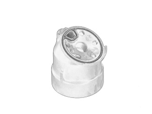 Carcasa filtru ulei OPEL ASTRA G, ASTRA H, ASTRA H GTC 1995-2010 - Original OE