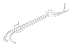 Conducta radiator ulei NISSAN JUKE 2010-2019 - (teava metalica) - Original OE