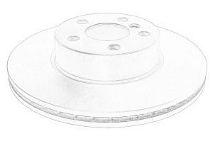Disc frana Stanga/Dreapta Fata BMW BMW 3, 3, 4 dupa 2018 - (G20, G80, G28; G21; G21, G81; G22, G82; G23, G83; G26) - Original OE