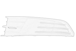 Element bara Stanga Fata SKODA SKODA FABIA III 2014-2022 - (grila de intrare a aerului) - Original OE