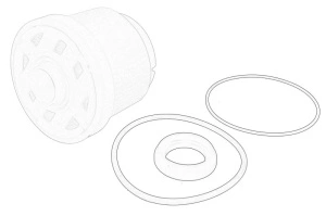 Filtru combustibil ISUZU N , D-MAX I, D-MAX II 4JA1-TC-RZ4E-TCENGEU6B dupa 2002 dupa 2002 - (5TH GENERATION; RDZ) - Original OE