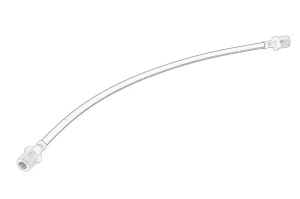 Furtun frana Stanga/Dreapta Fata IVECO EUROCARGO I-III 1991-2015 - (flexibil) - Original OE