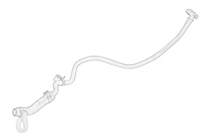 Furtun radiator OPEL ASTRA K 2015-2022 - Original OE