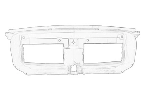 Ghidaj aer panou Fata BMW X1 2009-2015 - (E84) - Original OE