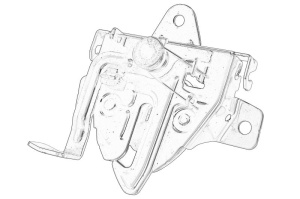 Inchizatoare capota KIA CEE'D 2006-2012 - Original OE