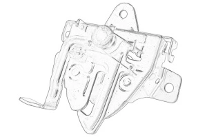 Inchizatoare capota KIA CEE'D 2006-2012 - Original OE