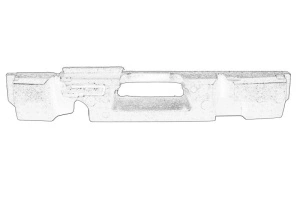 Intaritura bara Spate NISSAN QASHQAI I 2006-2014 - (mijloc, absorbant, spuma) - Original OE