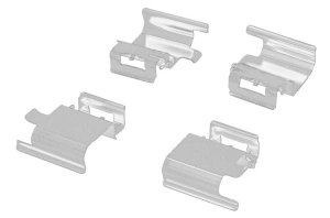 Kit montare placute frana / Fata NISSAN NV400; OPEL MOVANO B; RENAULT MASTER III dupa 2010 - Original OE