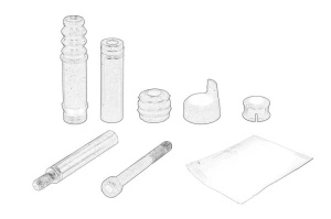 Kit reparare etrier Stanga/Dreapta Fata MERCEDES SPRINTER 3, 5-T 2018-2021 - (B907, B910) - Original OE