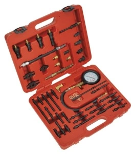 Kit verificare compresie motor benzina si diesel SEALEY