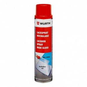 Lac spray rosu Coca Cola 3020 600 m Wurth