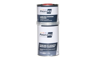 Lac transparent Clearcoat 2: 1 MS Filler 1,5 litri cu întăritor PROFIRS