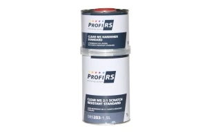 Lac transparent Clearcoat 2: 1 MS Filler 1,5 litri cu întăritor PROFIRS