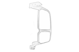 Oglinda laterala , incalzita, electric 300 Dreapta IVECO S-WAY, X-WAY dupa 2019 - Original OE