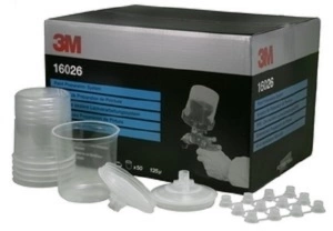 PPS standard 0.65L-50 Pungi Standard&capace cu filtru 125microni&20 dopuri 3M