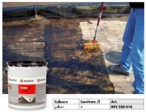 Primer galben B4 suprafete bituminoase 4 l IMPELAST - Wurth