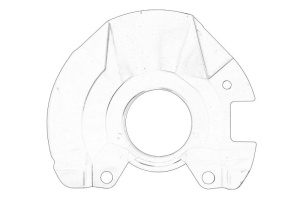 Protectie disc frana diametru 82mm Dreapta Fata KIA PICANTO I 2004-2011 - Original OE