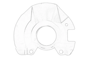 Protectie disc frana diametru 82mm Dreapta Fata KIA PICANTO I 2004-2011 - Original OE