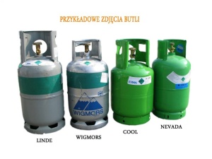 Refrigerant R134A in butelie cu capacitate 12kg, butelie inclusa - Img 1