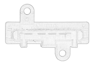 Rezistor ventilator habitaclu ISUZU D-MAX I 4JH1-TC/4JJ1E4C-L/4JJ1-TC 2002-2012 2002-2012 - Original OE - Img 2