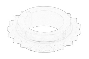 Roata dintata arbore cotit CITROEN C4 AIRCROSS; MITSUBISHI ASX, LANCER VIII, OUTLANDER II dupa 2006 - Original OE